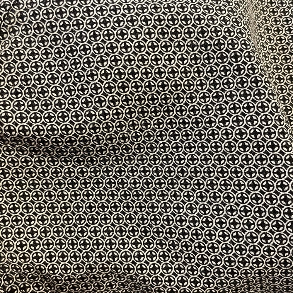 Dalia Pull On Patterned Pants 22w Tiny Black And … - image 2